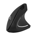 Ratón inalámbrico vertical Subblim Glide Ergo Dual con batería recargable negro