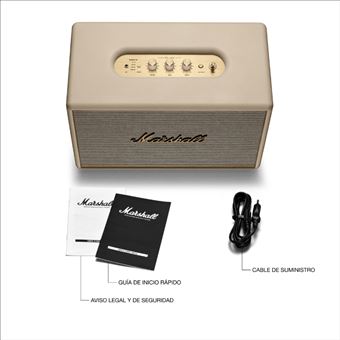 Altavoz Bluetooth Woburn III de Marshall - Crema