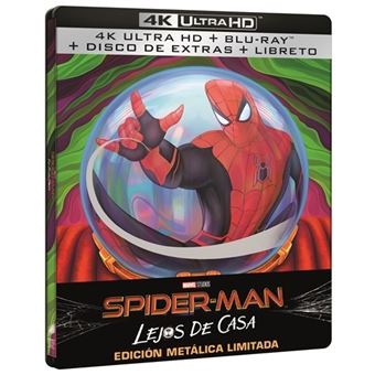 Spiderman: Lejos de casa - Steelbook - UHD + Blu-Ray - Jon Watts - Tom  Holland - Zendaya | Fnac