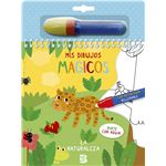 La naturaleza-pinto con agua