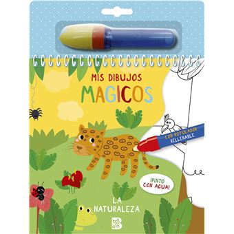 La naturaleza-pinto con agua