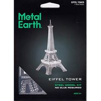 Puzzle Metal Figura 3d torre eiffel earth juego de 5269