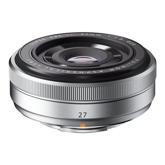 Objetivo Fujifilm XF 27mm f2.8 plata