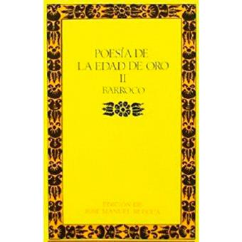 Poesia de la edad de oro ii barroco