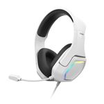 Auriculares con micrófono Gaming Krom Kopa 7.1 Blanco