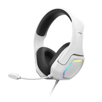 Auriculares con micrófono Gaming Krom Kopa 7.1 Blanco