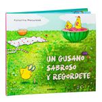 Un gusano sabroso y regordete