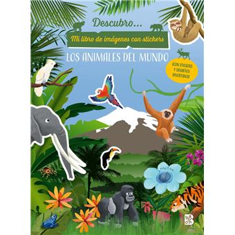 Descubro Los Animales Del Mundo-Stickers
