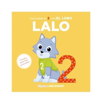 Mi primer abecedario vol. 17 - Descubre el 2 con el Lobo Lalo