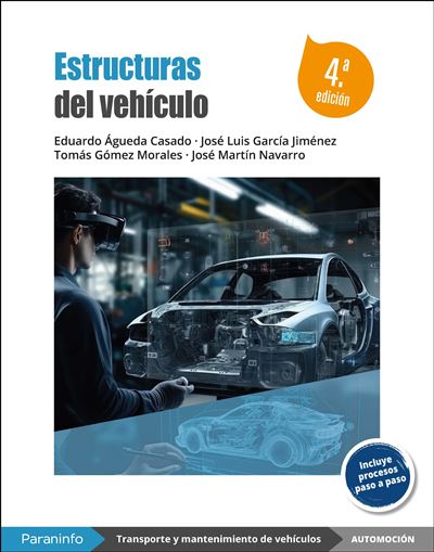 Paraninfo Texto Claro Estructuras Del Vehículo 4.ª Edición 2024