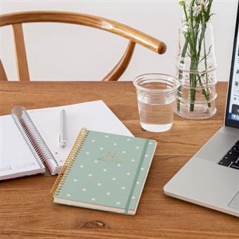 Agenda Semainier Miquelrius 2026 Format A5+ - Couverture Souple Spirale, Papier 80 G/m² - Planning Hebdo En Catalan - 3