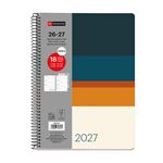 Agenda 18 Meses Miquelrius Plus Semana Vista Catalán Sunset 2026-27