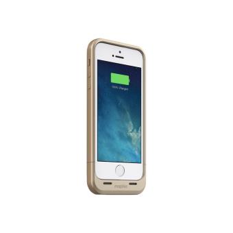 Funda Mophie para iPhone 5S/5 con batería dorada - 1
