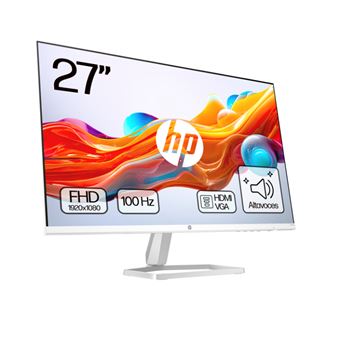 Monitor HP 527sa 27" FHD 100Hz Blanco Plata
