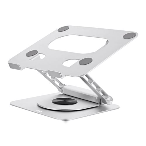 Soporte Plegable Giratorio 360° T'nb Iclick De Aluminio Para Notebook 17"