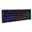 Teclado Gaming con cable compacto 60% The G-Lab Keyz Hydrogen Negro