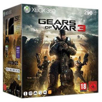 Xbox 360 250 Gb Gears Of Wars 3 Consola Los Mejores