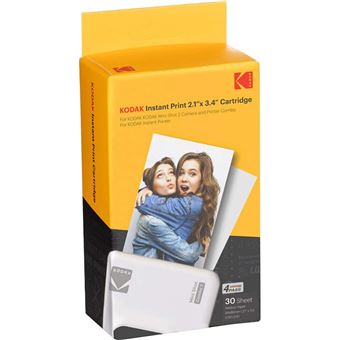 Cartucho de papel Kodak 4Pass 3 x 30 para Kodak Mini Shot Combo 2 y Kodak Mini 2 Plus