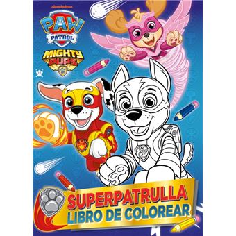 Paw Patrol-Superpatrulla Libro De Colorear