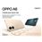 Bundle OPPO A6 6,75" 256GB Aurora Gold + Auriculares Bluetooth OPPO Enco Buds3 con estuche de carga + Cargador Supervooc 45W