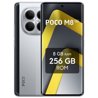 POCO M8 5G 6,77" 256GB Plata