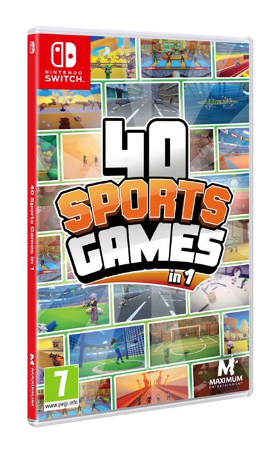 Meridiem 40 Sports Games In 1 Nintendo Switch
