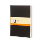 Cuaderno Moleskine De Viaje Cahier Xl Pautado Negro