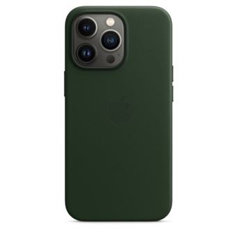 Funda de piel con MagSafe Apple Verde secuoia para iPhone 13 Pro