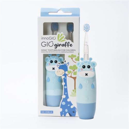 Cepillo De Dientes Eléctrico Infantil Innogio Gio-450 Jirafa Azul