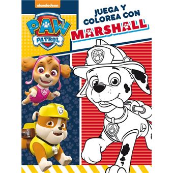 Paw Patrol: Juega y colorea con Marshall
