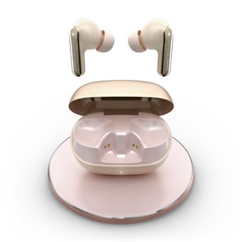 Auriculares Noise Cancelling Energy Sistem Serenity Ultra True Wireless Rose Gold