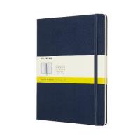 Libreta Moleskine Classic XL Cuadrícula Azul Zafiro