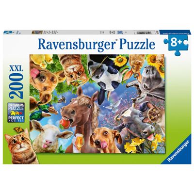 Puzzle Ravensburger Divertidos animales de la Granja 200 piezas