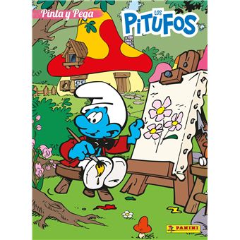 Los Pitufos-Pinta Y Pega