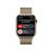 Apple Watch S8 41mm LTE Caja de acero inoxidable Oro y correa Loop Milanese Oro