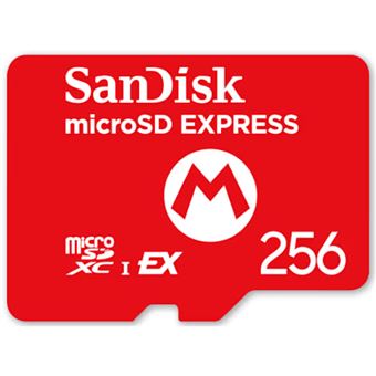 Tarjeta Micro SD Express Sandisk 256GB para Nintendo Switch 2