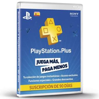 Tarjeta Playstation Plus Network 90 dias de Sony en Tarjeta prepago…