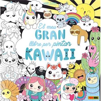 El meu gran llibre per pintar kawai