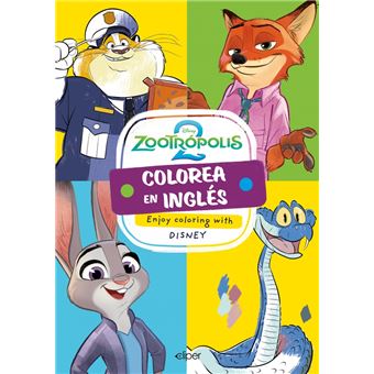 Colorea en inglés con Zootrópolis 2 (Enjoy coloring with Dis