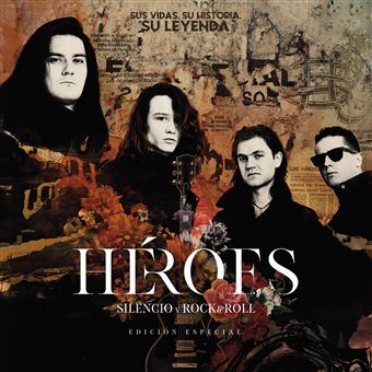 Box Set Ed Especial Héroes: Silencio y Rock and Roll - Vinilo + 2 CDs + DVD  + Blu-ray + Parche + Slipmat + Libreto + Póster - Héroes del Silencio 