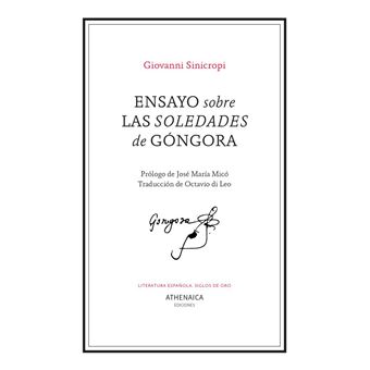 Ensayo sobre las Soledades de Góngora
