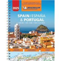 España &Amp; Portugal 2025 - Atlas De Carreteras Y Turistico
