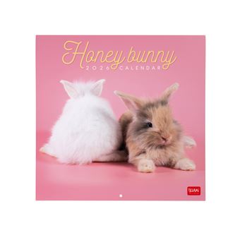 Calendario Legami 2026 Pared Honey Bunny - 1