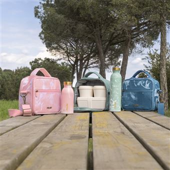 MILAN Borsa Termica per Alimenti Grande Capacità Tandem 2 Serie Speciale 5L Verde| Kidinn