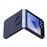 Funda de silicona Samsung Azul oscuro para Samsung Galaxy Z Flip6