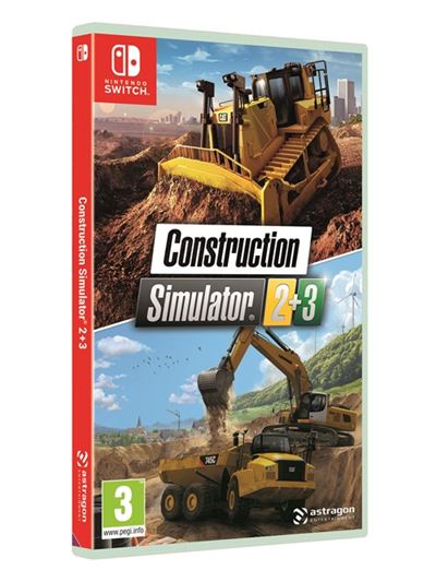 Simulador De Construcción 2 + 3 | Nintendo Switch | EXCELENTE Estado - Imagen 3