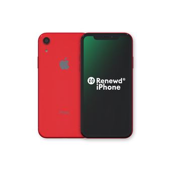 Apple iPhone Xr 128GB (PRODUCT)RED Renewd (Reacondicionado A++)