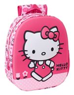 Mochila Safta 3d Hello Kitty