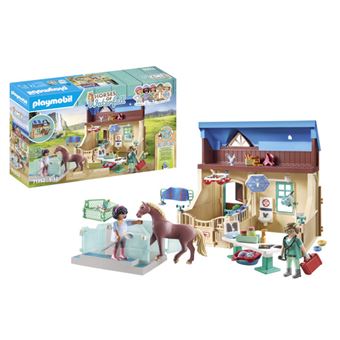 Playmobil Horses of Waterfall Set de Limpieza con Isabella y