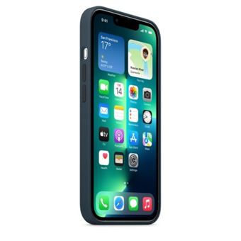 Funda De Silicona Apple Con Magsafe Para El iPhone 13 Mini Azul Oscuro Azul  Polar